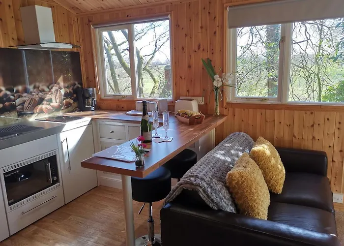 Treeside Woodhouse Dağ evi Hawkshead