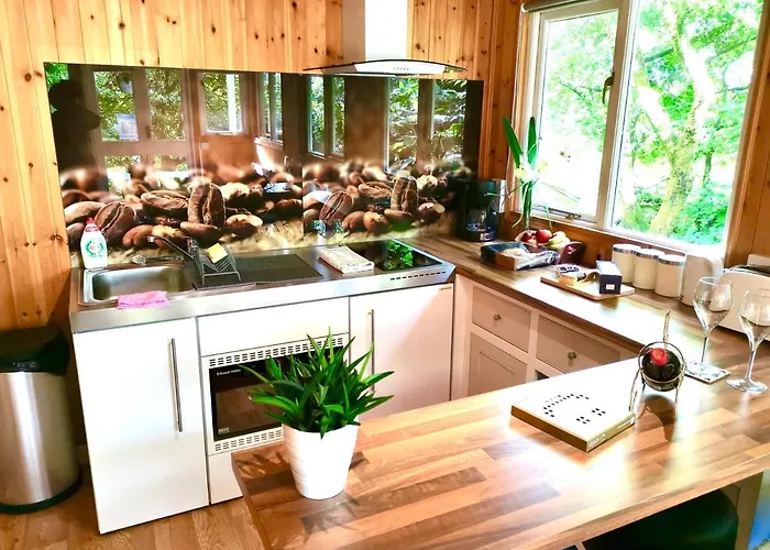 Chalé Treeside Woodhouse *